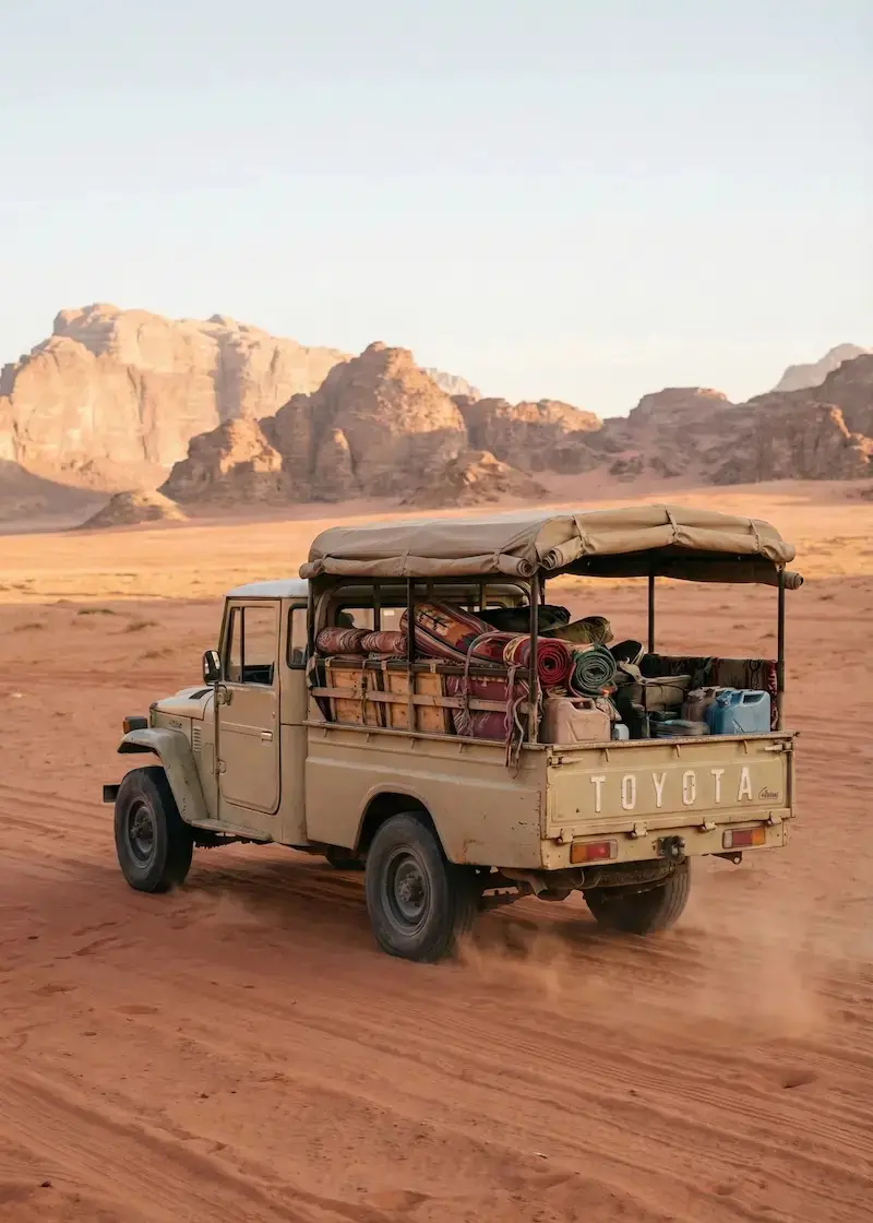 Notre Trek Wadi Rum